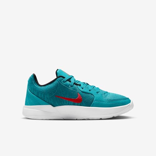 Ja 2 SE Scratch Big Kids' Basketball Shoes (Rapid Teal/Black/Ale Brown/University Red)3