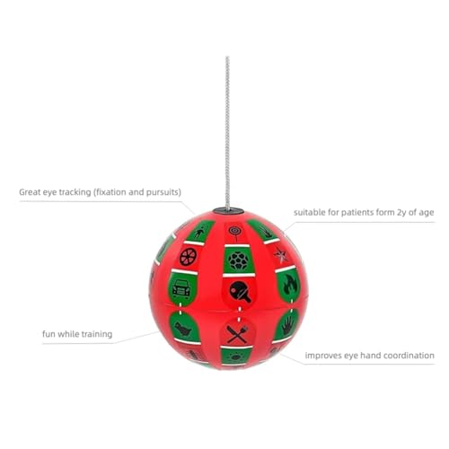 Marsden Ball thérapie visuelle avec lettres pour strabisme et coordination - 4