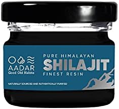AADAR Ayurveda Pure Himalayan Shilajit Soft Resin | Pure Shilajit Resin | Ayurvedic Rasayana Rejuvenation Natural Source of Fulvic Acid 0.5 Ounce (Pack of 1)