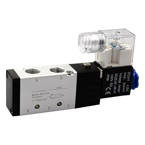 Électrovanne 4V210-08 à commutation rapide DC 24V pour automatisme précis 6mm - 6