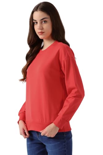 Image of Van Heusen Cotton Women Round Neck Sweatshirt