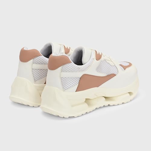 Image of Centrino Women Sneaker | Cushioned Insole for Comfort | Stylish Lace-Up Design | Perfect for Casual Outfit for Girls (9249)