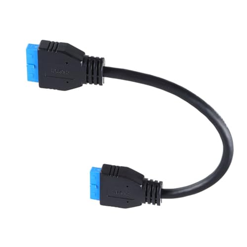 USB3.0 19pinデスクトップ用ポートエキスパンダーコンピューター拡張スプリッターケーブル19pin内部拡張ヘッダーアダプターケーブルUSB拡張ボード