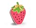 Sizzix 664115 Strawberry Fold-its Dies, One Size, Multicolor