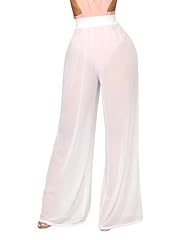 Mesh-wide Leg White
