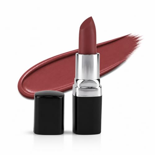 Image of Barva Natural & Moisturising Lipstick 4.3g (Zen 506) | With Pure Ghee & Kokum Butter | Creamy Hydrating Finish | Mineral Colour | Long Lasting Lipstick