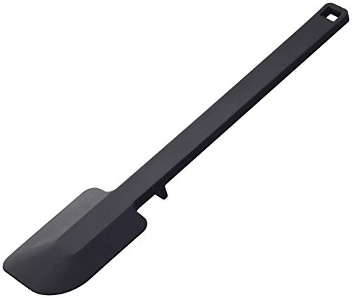 Yamazaki Industries 4277 Tower Collection Silicone Spatula, Black, Approx. W 2.2 x D 10.2 x H 10.2 inches (5.5 x 2 x 26 cm), Heat Resistant