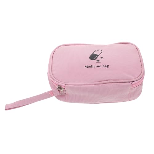 Beaupretty Bolsa De Viaje para Portátil Bolsa De Almacenamiento Médico Portátil para Exteriores Contenedor De Organizador De De Viaje Organizador