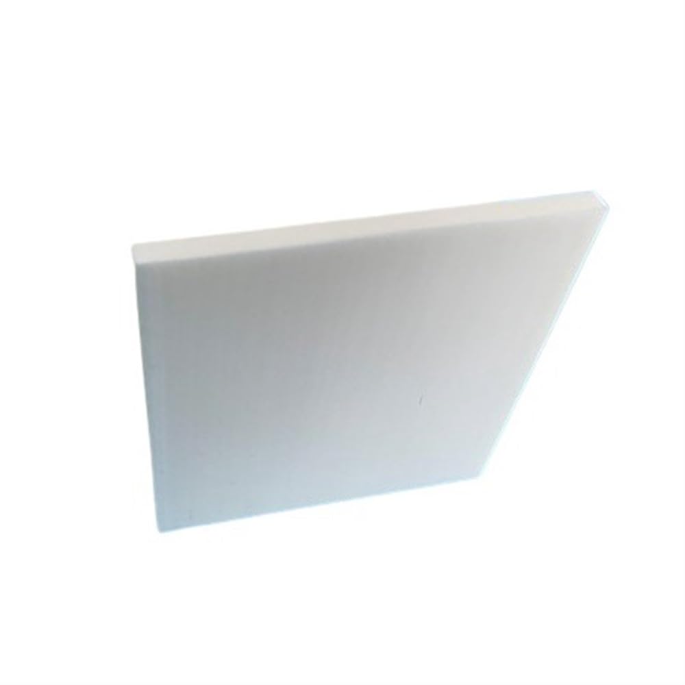 Láminas de cerámica de alúmina de 50 x 50, 55 x 55, 60 x 60, 80 x 80 mm, 99, tablero de corindón de 1, 3, 7, 8, 10, 15 y 17 mm de espesor, sustrato experimental(50x50x15mm)