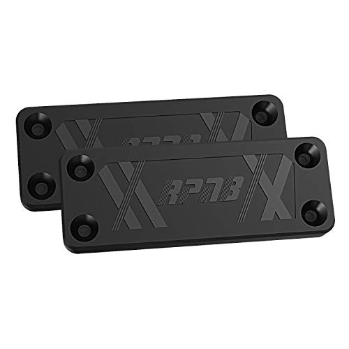 RPNB Magnetic Gun Mount & Holster for Vehicle and Home-HQ Rubber Coated 40 Lbs-Gun Magnet Firearm Accessories.Concealed Holder for Handgun,Rifle,Shotgun,Pistol,Revolver,Car,Safe (2 Packs)