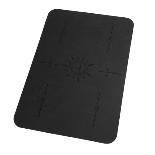 Sewing Machine Muffling Mat, PU Rubber Pedal Mat Sewing Machine Pad Multifunctional Colorful for Home Use (Black)