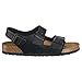 Produktbild BIRKENSTOCK Unisex Milano BS Leder Black Sandalen 45 EU