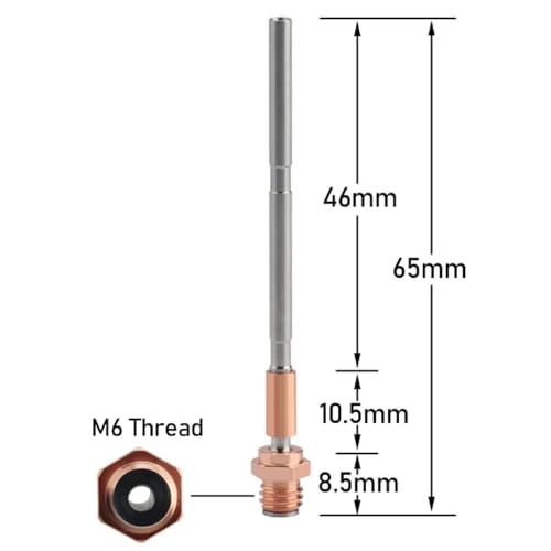 HzdaDeve Hotend for Prusa I3 MK4/XL Print Head Heater Block 0.4MM Hardened Steel Nozzle 24V 40W Heating Cartridge Thermistor Silicone Cover Extruder Kit Printhead for 3D Printer Accessories - Thumbnail 4