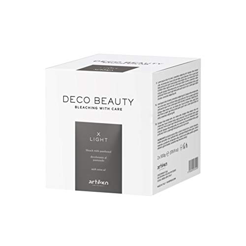 Artègo X-Light - Decolorante in polvere per capelli naturali o colorati - 2 x 500 g