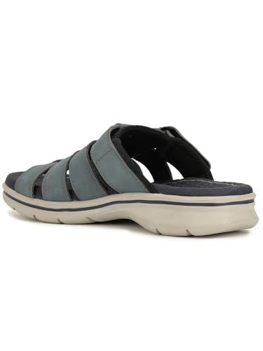 Hush Puppies Miles Mule E Men's Blue Sandals - 10 UK (8739904)