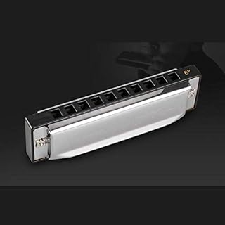 KMDSM Harmonica professionnel 10 trous, 7 tons, 12 tons, argent, convient aux débutants, performances de pointe… - Les Beatles, Paul McCartney, John Lennon, RIngo Starr, George Harrison KMDSM Harmonica professionnel 10 trous, 7 tons, 12 tons, argent, convient aux débutants, performances de pointe… – Image 5