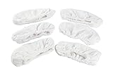 LTWHOME All Purpose Floor Replacement Bonnets Microfiber Pad Fit for Oreck Steam It Mop(Pack of 6)