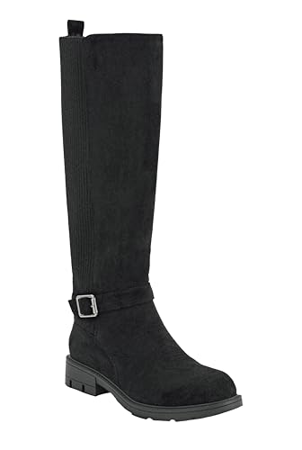 Corkys Footwear Women's Hay There 1.25-Inch Heeled Boot, With a Pull On Loop, Cushioned Insoles For All Day Wear, An Adjustable Ankle Buckle, And A Sock Top Back3