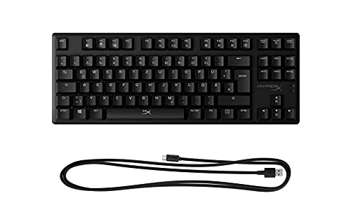 HyperX , USB-A, Alloy Origins Core – RGB Mechanische Gaming Tastatur, Tenkeyless, HyperX Red switches (DE layout) – Bild 6