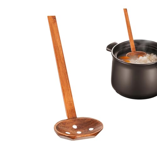 Cucharada japonesa, cucharadas de ramen de madera | Cuchara de servir sopa japonesa de mango largo | Cucharadas de madera de mango largo, cucharas Ramen para hotel, restaurante, cui