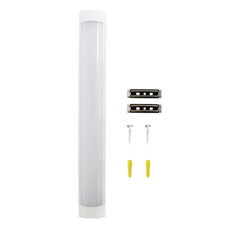 Réglette LED 60cm 18W - Pack de 4 / Blanc Neutre 4000K - 5500K