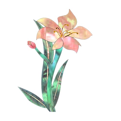 Jubepk Pegatinas de guitarra, pegatinas de guitarra | Pegatinas de Magnolia PVC - Pegatinas de rosas extraíbles, decoraciones de instrumentos musicales, pegatinas incrustadas para placa de cabeza de