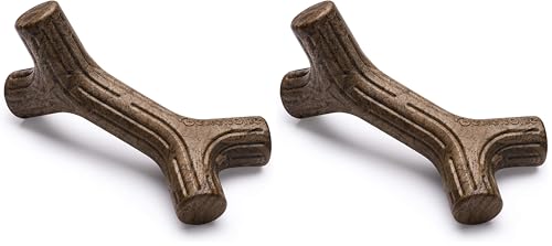 Image of Benebone Maplestick Durable Dog Chew Toy for Aggressive Chewers, Real Maplewood, Made in USA, Small (Pack of 2)