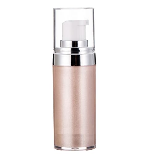 KARLOR Körper Highlighter Öl flüssig Glitzer Creme Body Körperöl Glitzer Body Glitter Oil Highlighter liquid Body Luminizer Schimmernd cremig Glitzer Gel Körpercreme mit Glitzer(01#)