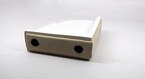 Squarefeet Depot BA780 DALTILE Corner Shower Shelf Wall Accessory White 8-1/2"x8-1/2 (THINSET OR Adhesive Mount, NO Need for Hardware) - Thumbnail 7