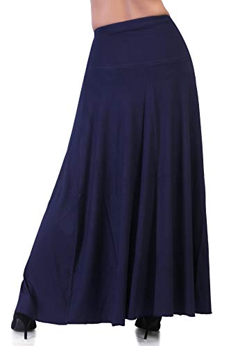 Image of Sports Women's Classical Flared Long Maxi Skirt