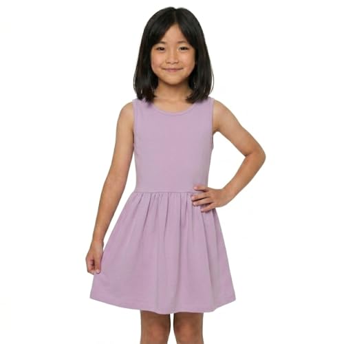 Image of Pink Angel 3-Pack Girls' Dresses, Kids Casual Fit and Flare Sleeveless Summer Dress & School Outfit, 100% Cotton