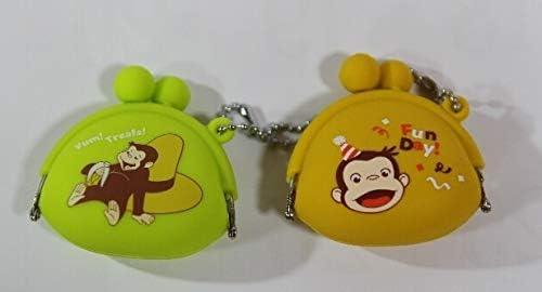 Amazon おさるのジョージ がま口 ストラップ キーホルダー 2 セット 小物入れ 小銭入れ シリコン アイドル 芸能人グッズ 通販