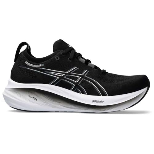ASICS Damen Gel-Nimbus 26 Sneaker, SCHWARZ/Graphitgrau, 40.5 EU
