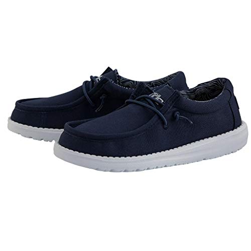 Image of HEYDUDE Boy's Wally Youth Multiple Colors | Boy's Shoes | Boy's Lace Up Loafers | Comfortable & Light-Weight