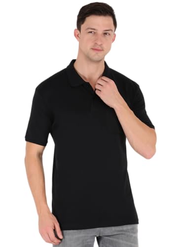 Image of Macroman M-Series Men's Solid Regular Fit T-Shirt