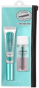 【HOLIKAHOLIKA】 ラッシュ コレクティング マスカラ 01 ハイパー カーリング リムーバー 贈呈 セット 化粧落とし ホリカホリカ キープ力 ボリューム 束感 綺麗にまとまる ロング [並行輸入品]