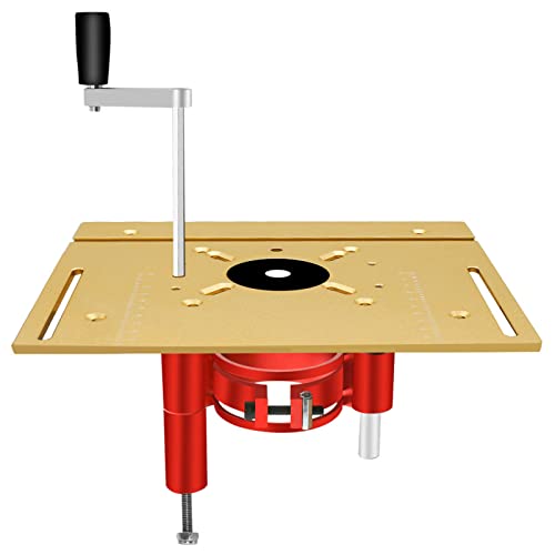 Plataforma elevadora de enrutador Garosa para regular mesas de carpintería S8 2 4