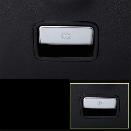 Cubierta de botón de freno de mano BMW X3 F25 accesorios coche panel de marchas 5 piezas 3