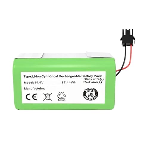 VHGHHVEJ Accesorio For Aspiradora, Compatible con Conga, 1290, 1390, 1490, 1590, Deluxe, 370, Echo, 520, Batería De 14,4 V.(4800mAh)