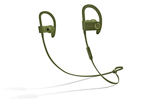 Powerbeats3 Wireless Earphones - Apple W1 Headphone Chip, Class 1 Bluetooth, 12 Hours of Listening Time, Sweat Resistant Earbuds - Turf Green