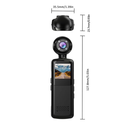 Vikye Cámara de Acción WiFi 1080P con Visión Nocturna miniatura 6