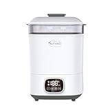 【助産師さん推奨】イクタノ 哺乳瓶除菌乾燥機 哺乳瓶乾燥 哺乳瓶 スチーム除菌 乾燥機 スチーム 除菌 乾燥 ラック 哺乳びん 保管ケース 日本語説明書付き PSE取得 ホワイト