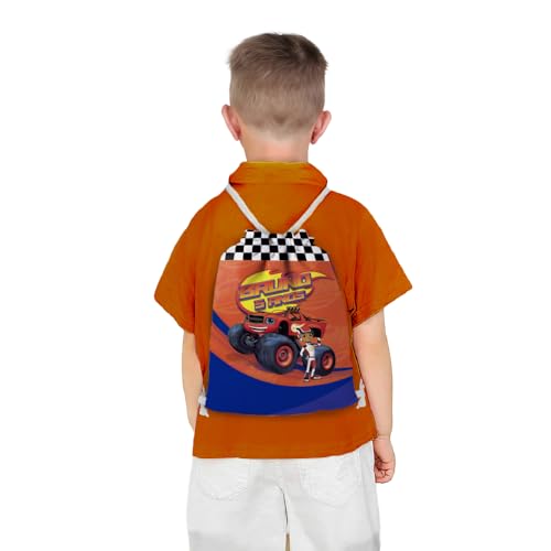 Mochilinha Bag Infantil Personalizado com Nome e Idade Blaze Carro (Mochilinha 20x30, Unidades, 10)