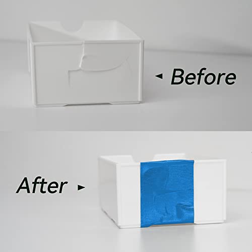 Image of Reniteco Sky Blue Duct Tape- 3 inches x 45 Yards, Waterproof & All-Weather, No Residue, UV Resistant, Heavy Duty for Car, Home & Outdoor Repairs, 1 Roll