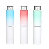 Diseño único: simplemente gira la parte superior como un lápiz labial y presiona la parte superior para rociar los cosméticos. Después de usar, gira la boquilla del dispensador hacia abajo para guardarla para que no haya tapa que perder y no se pueda descargar accidentalmente mientras está en tu bolso.