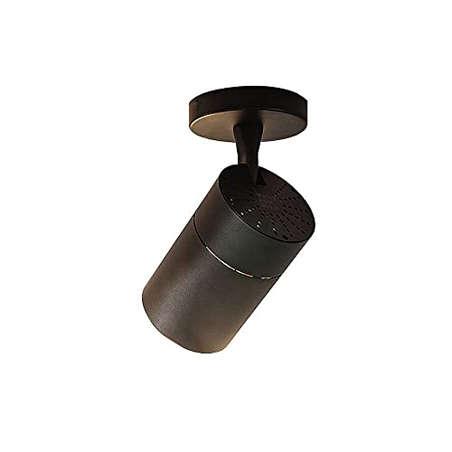 USMCPQVXN Foco de Techo Led de 20 W para Montaje en Superficie, Iluminación de Acento para Interiores, Focos Pequeños Ajustables de 360°, Luz de Aluminio con Carcasa para Galería de Cocina/Negro3000K