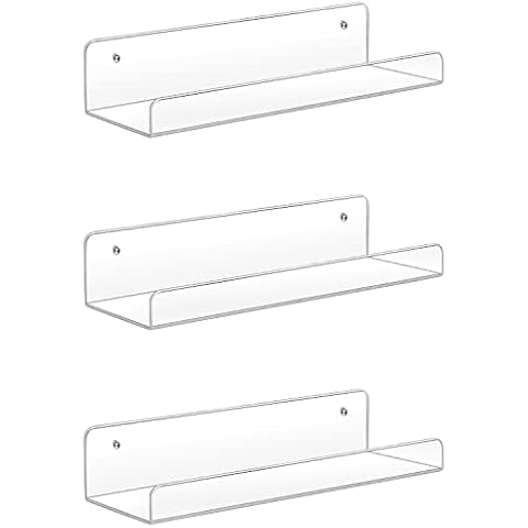 Sooyee 15-Inch Acrylic Floating Shelves Cover