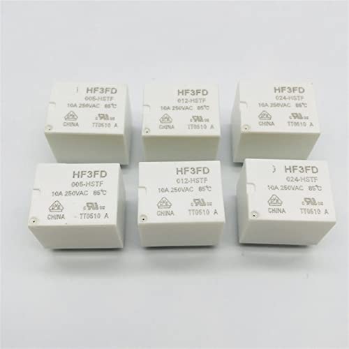 Relé de potencia HF3FD-012-HSTF 12V 4 pines y 10A para placas electrónicas 2