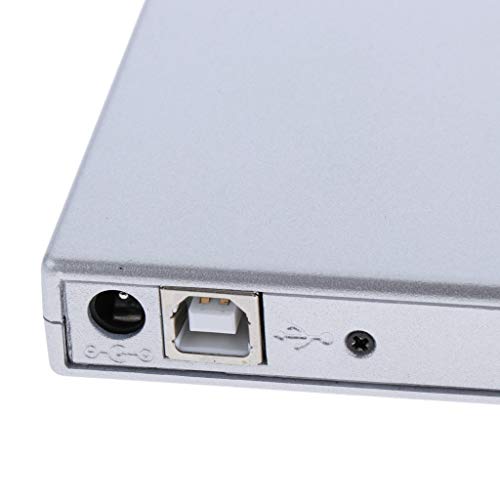 Gravador de DVD externo Almencla, gravador externo USB 2.0 CD-RW/DVD-RW gravador externo DVD Drive p