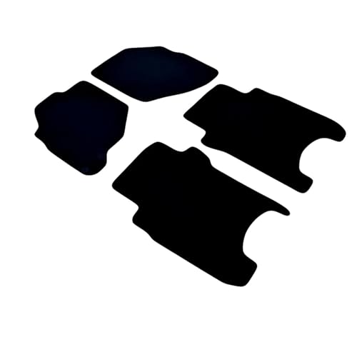 Tapis de sol de voiture noirs et antidérapants pour Jazz ancienne